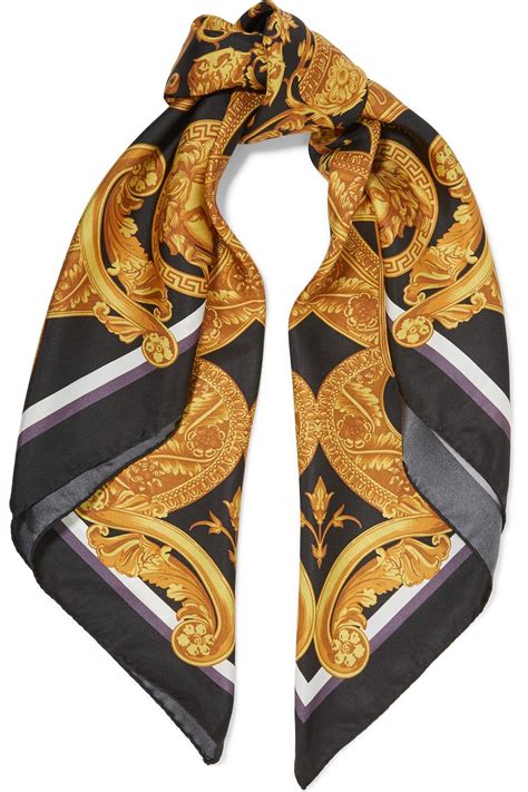 versace scarf silk cheap